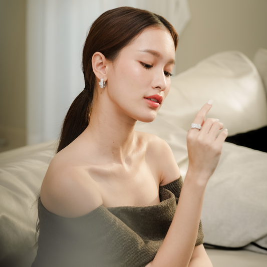 Glintz Serendipity Hoop Earrings