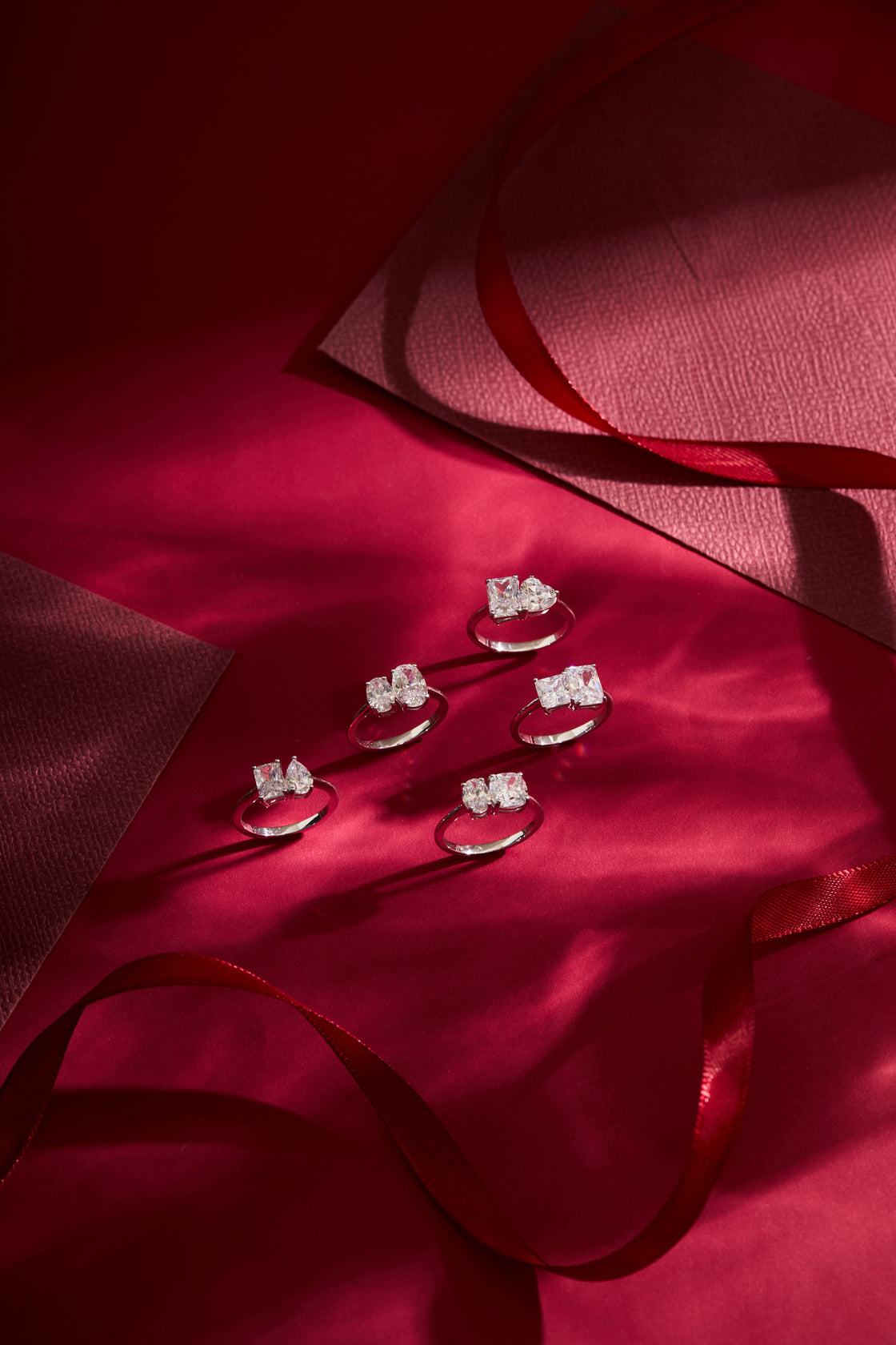 Glintz Toi et Moi Cherish Ring