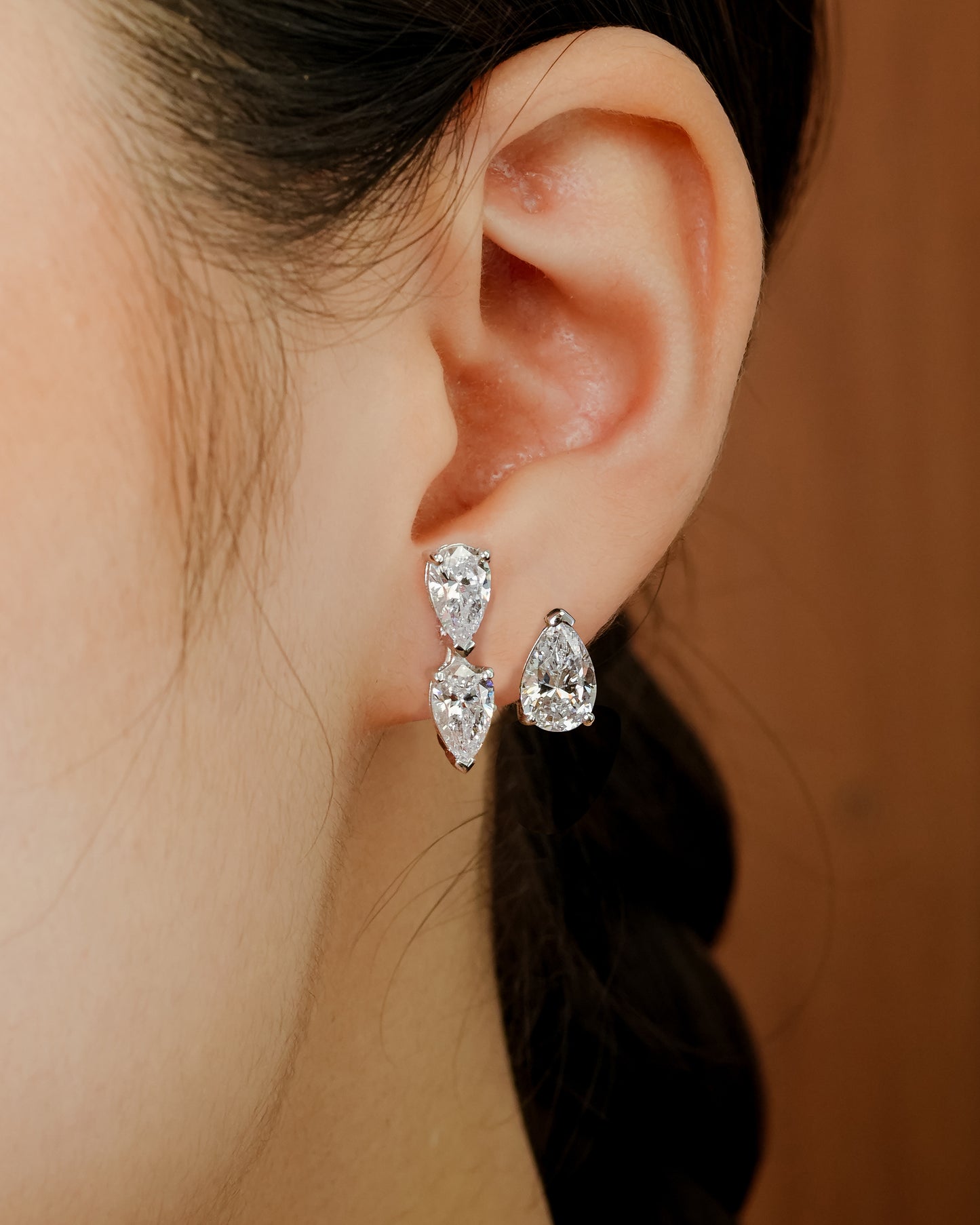 Glintz Bon Reve Ear Climber Earrings