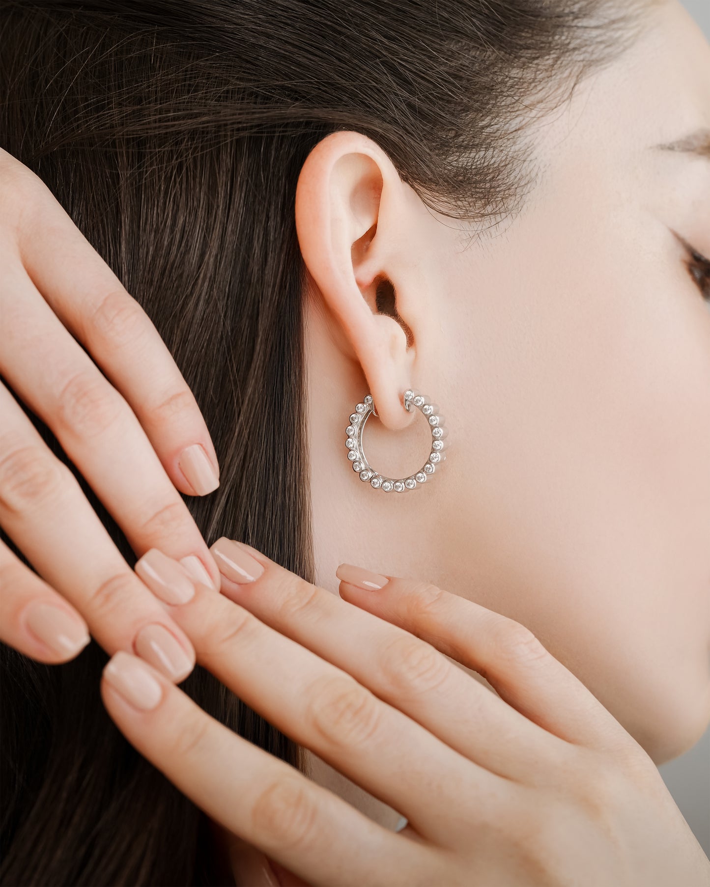 Glintz Ella Hoop Earrings