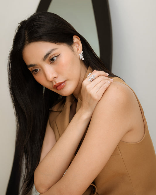 Glintz Lumen Statement Earrings