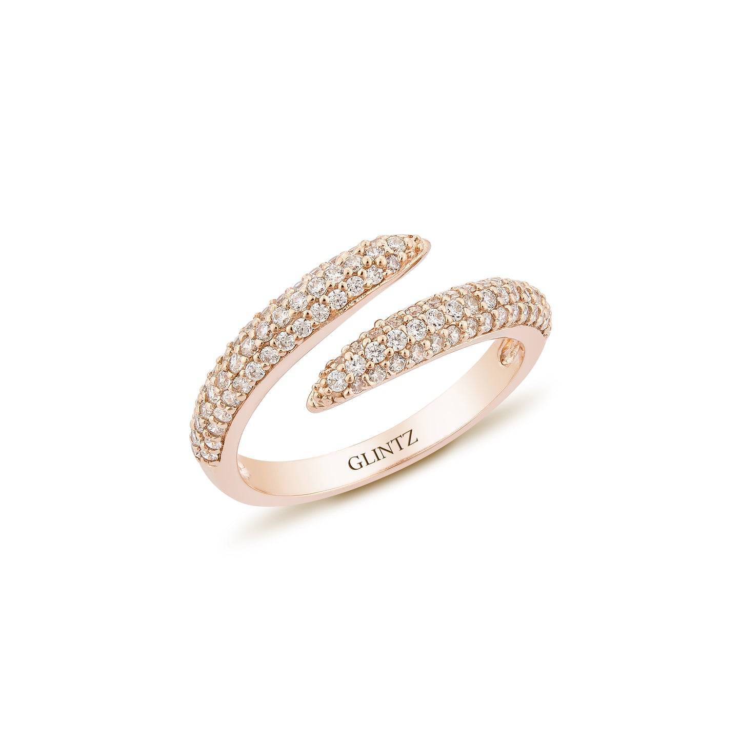 Glintz Le Frise Single loop ring