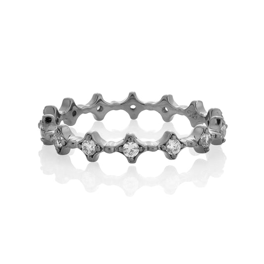 Glintz Diamond Crown Ring