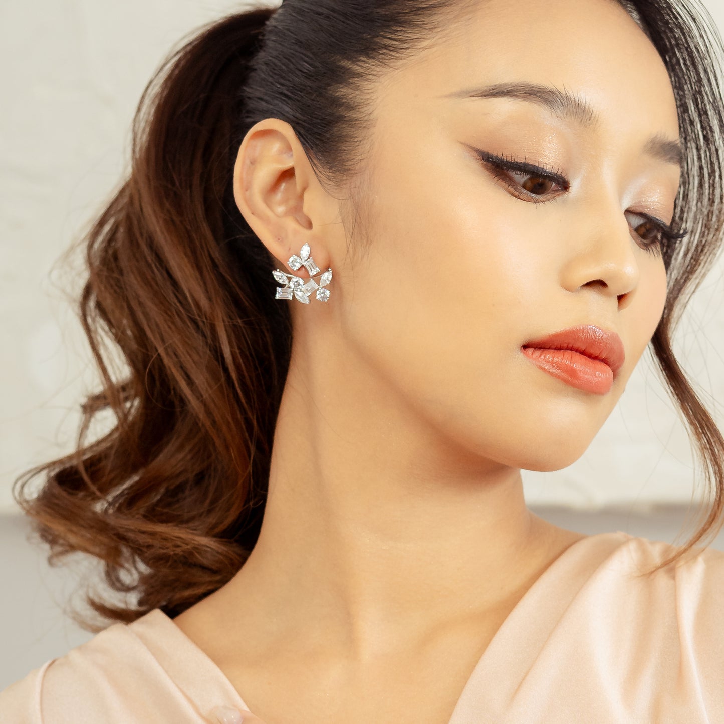 Glintz Euphoria Muse 2Ways Earrings Diamond Edition