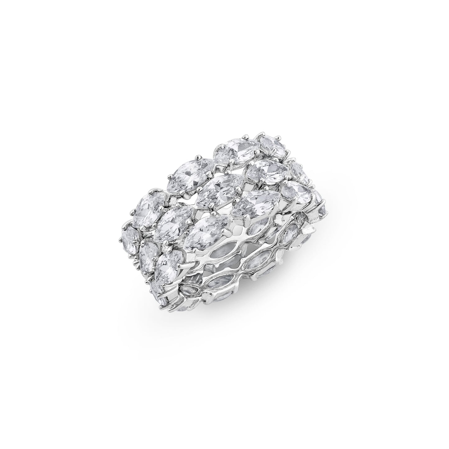 Glintz Ultra Basic Eternity in Marquise Ring