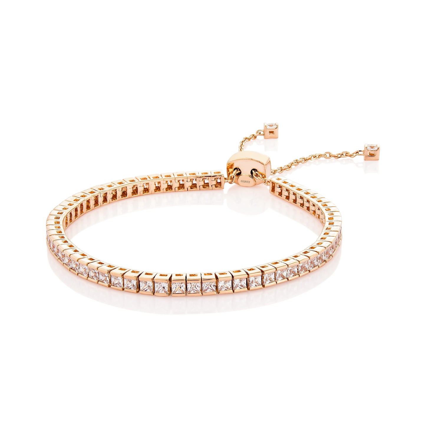 Glintz Stardust Shine Bracelet Pull Bracelet Princess Cut Small 3mm