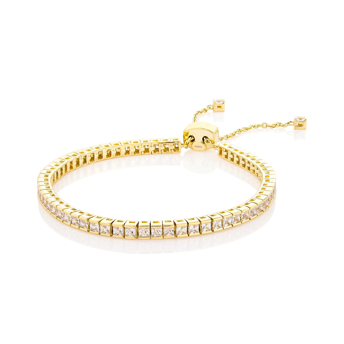 Glintz Stardust Shine Bracelet Pull Bracelet Princess Cut Small 3mm