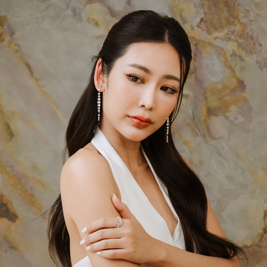 Glintz Opulent Reverie Long Earrings