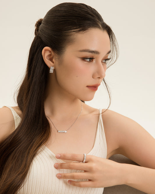 Glintz Verve Hoop Earrings