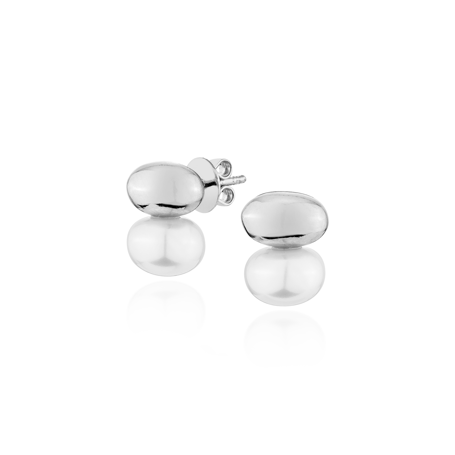 Glintz Pebble Pearl Earrings