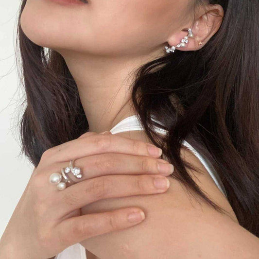 Glintz Tear Drop Ring