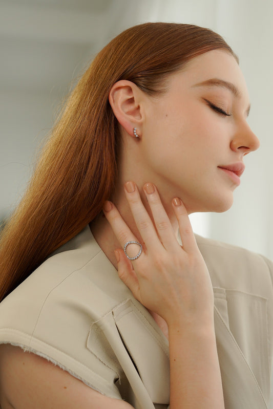 Glintz Collette Ringin White