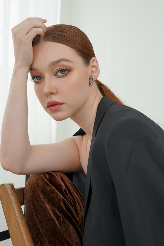 Glintz Stardust Shine Statement Earrings