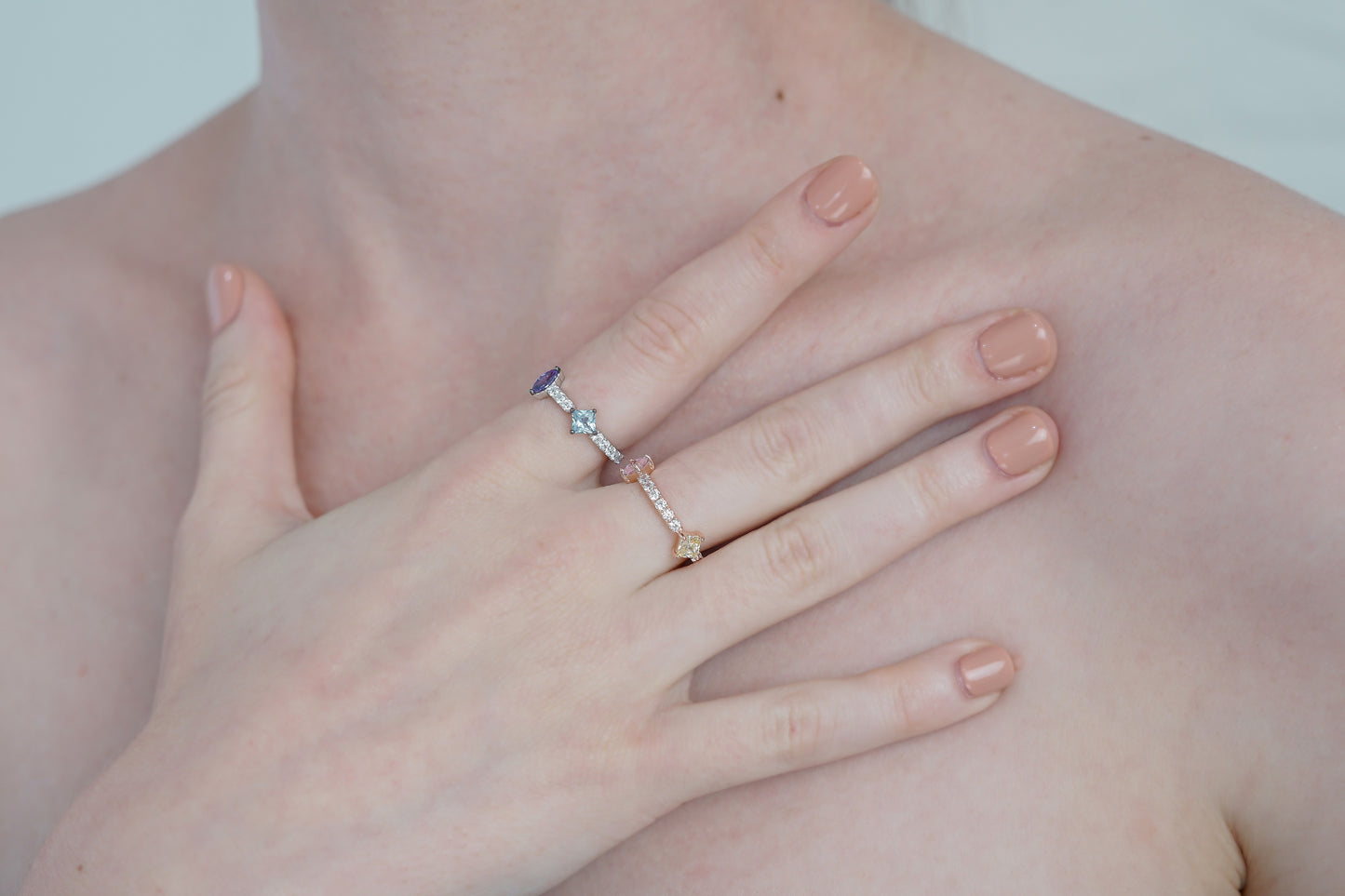 Glintz Le Jardin Ring A in Blue