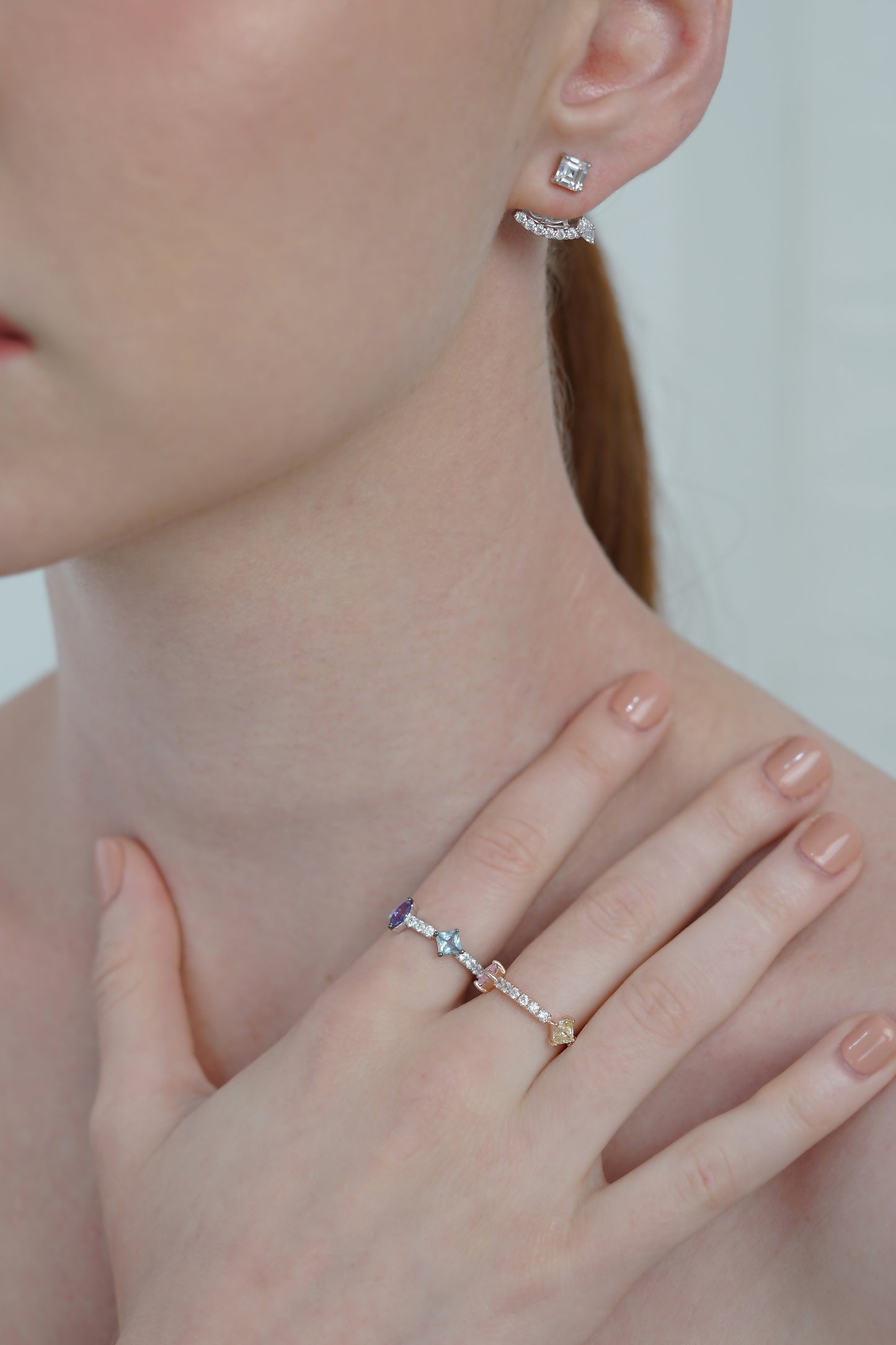 Glintz Le Jardin Ring B in Pink