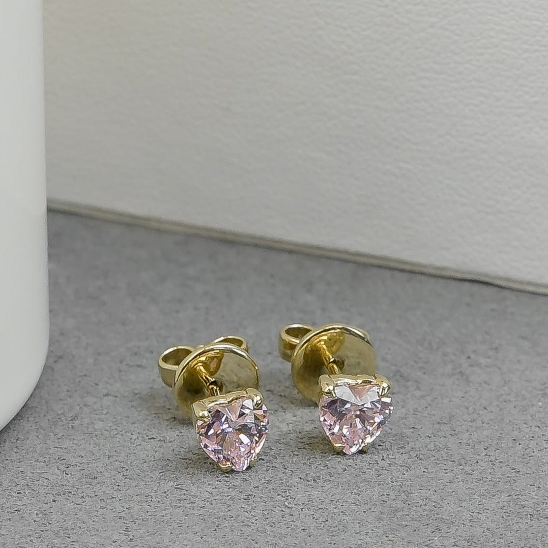 Glintz Mon Couer Heart Studs 6x6mm Earrings