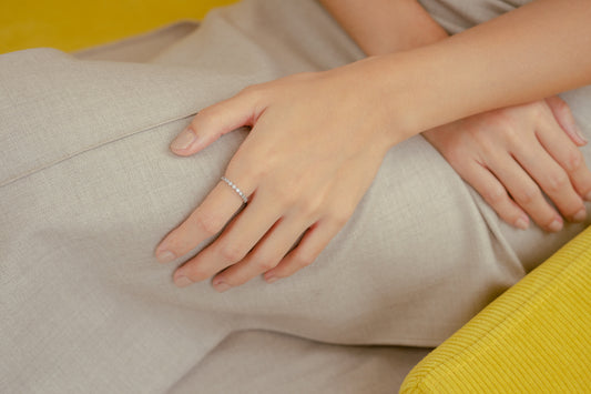 Glintz Ultra Basic Half Eternity Band