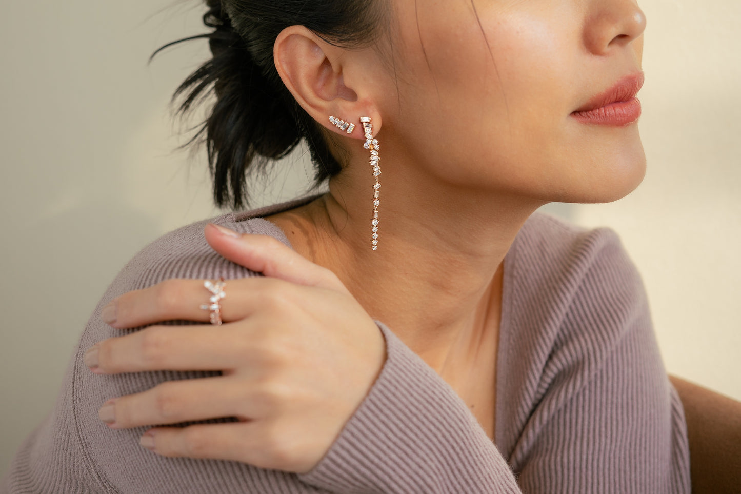 Glintz Enchanted 2ways Long Earrings