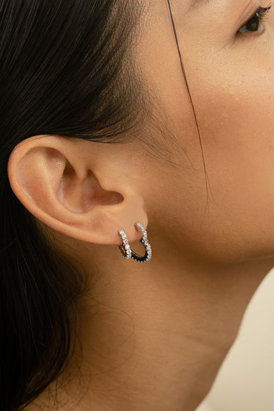 Glintz Hearty Heart Diamond Edition Huggies 11mm