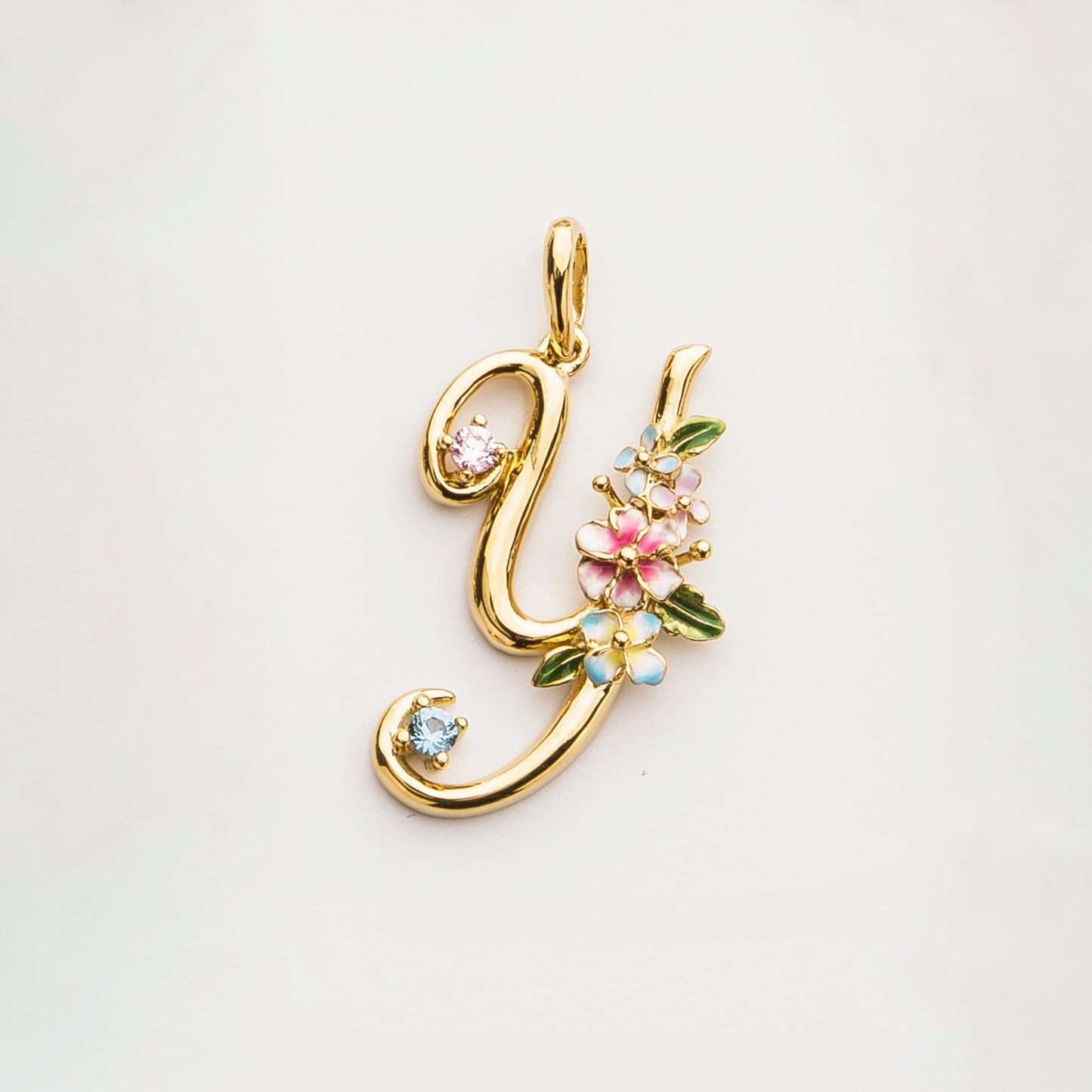 Glintz Modern Tales initial necklace with option of 18K gold plated silver chain or pearl Fresh water Pearl necklace, enamel Monogram Necklace, Letter Necklace, Bridesmaid Gifts