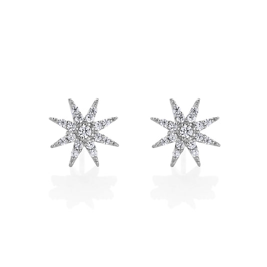 Glintz Luminous Star Stud Earrings