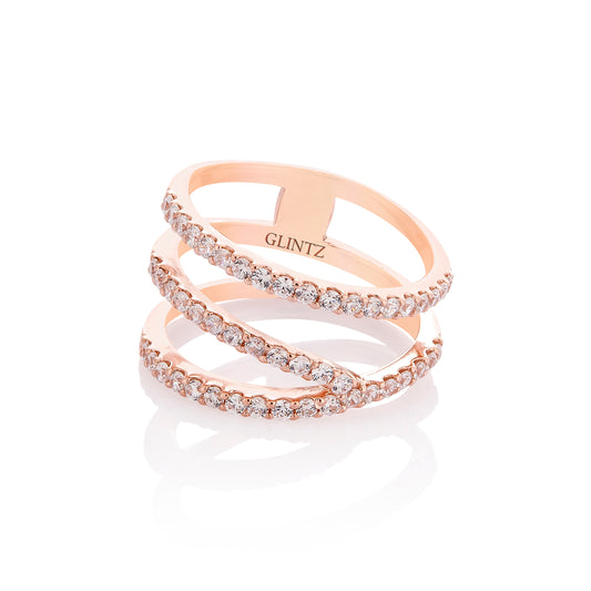 Glintz Entangle Ring