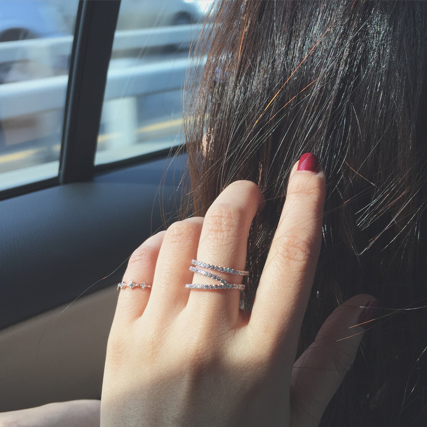 Glintz Entangle Ring