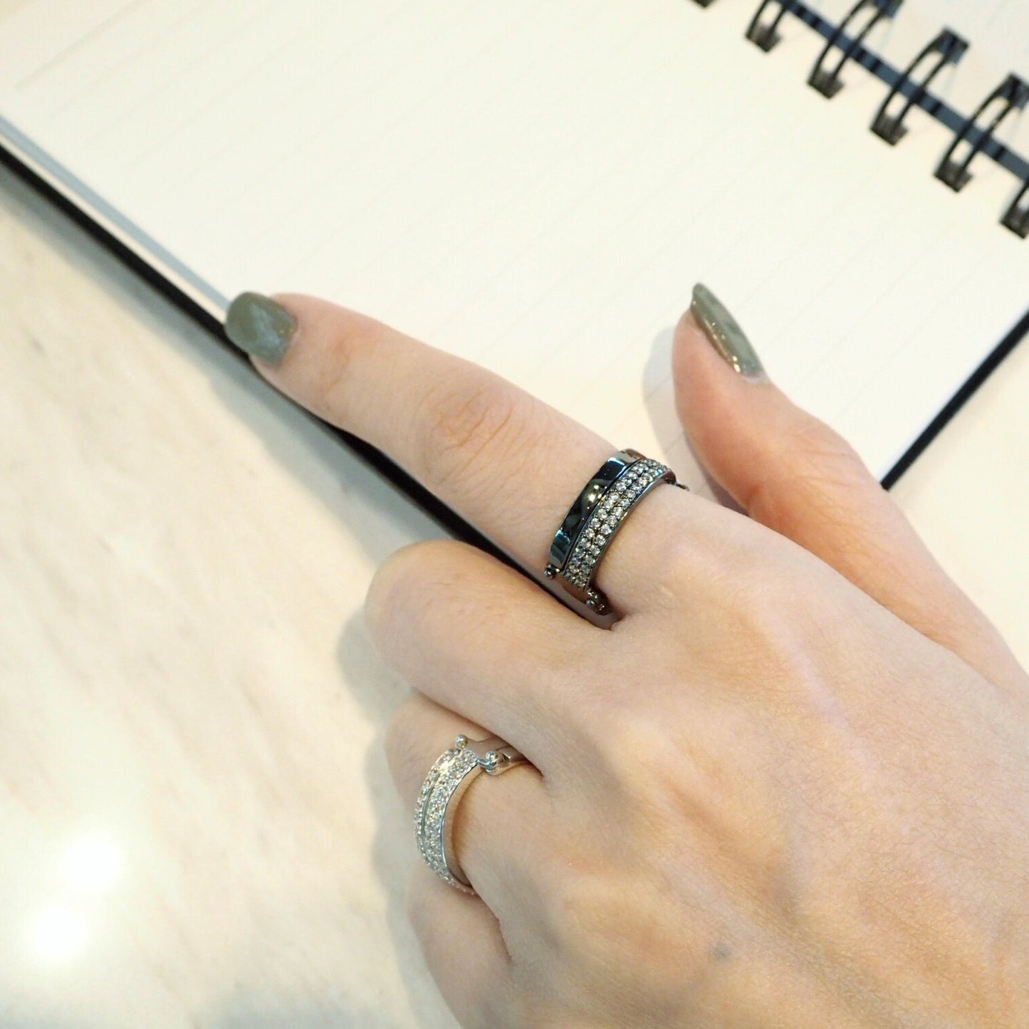 Glintz Flip it Rings