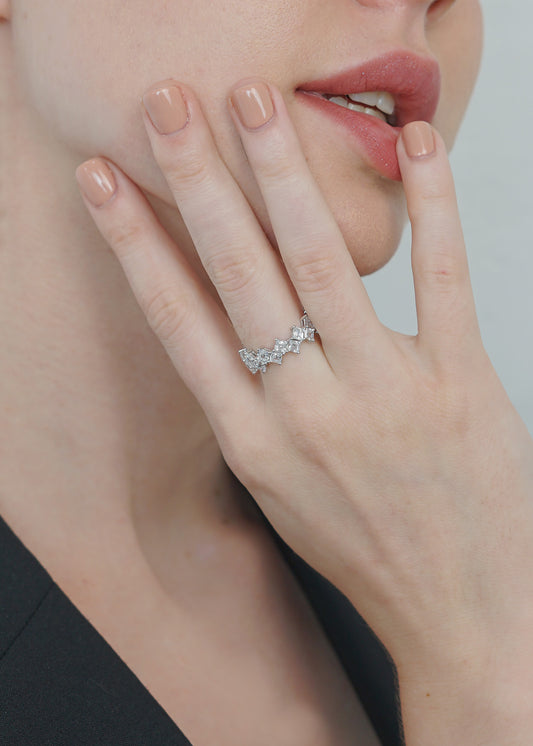 Glintz Parallogram Ring