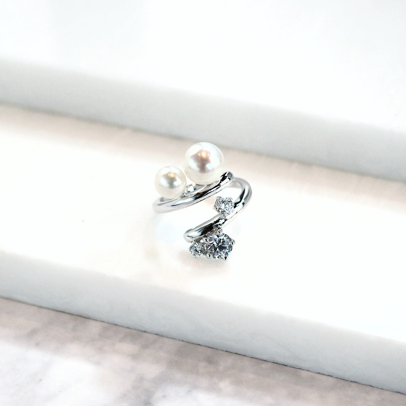 Glintz Tear Drop Ring