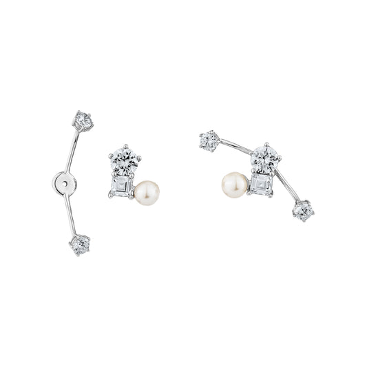 Glintz Tear Drop Ear Climbers