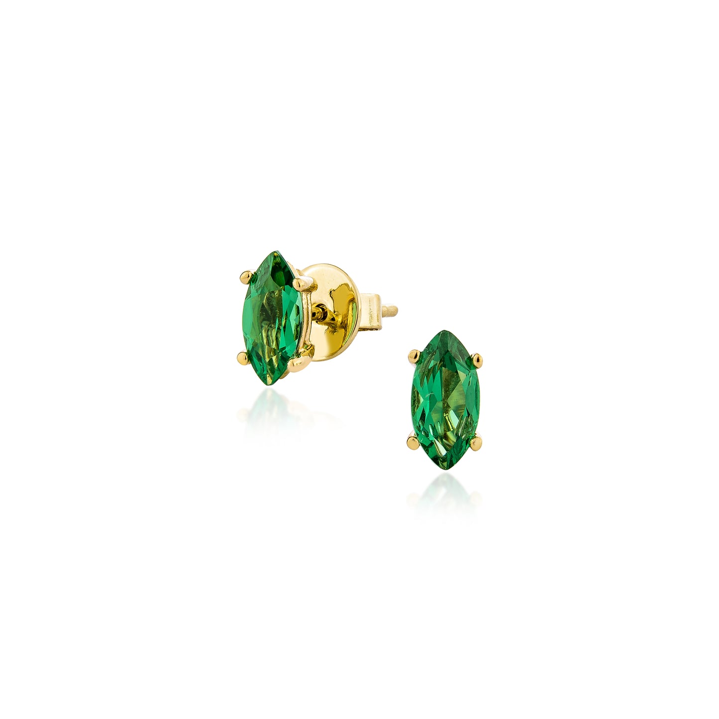 Glintz Bijoux Bisou Marquise Studs 4x8mm Earrings in muli-Color