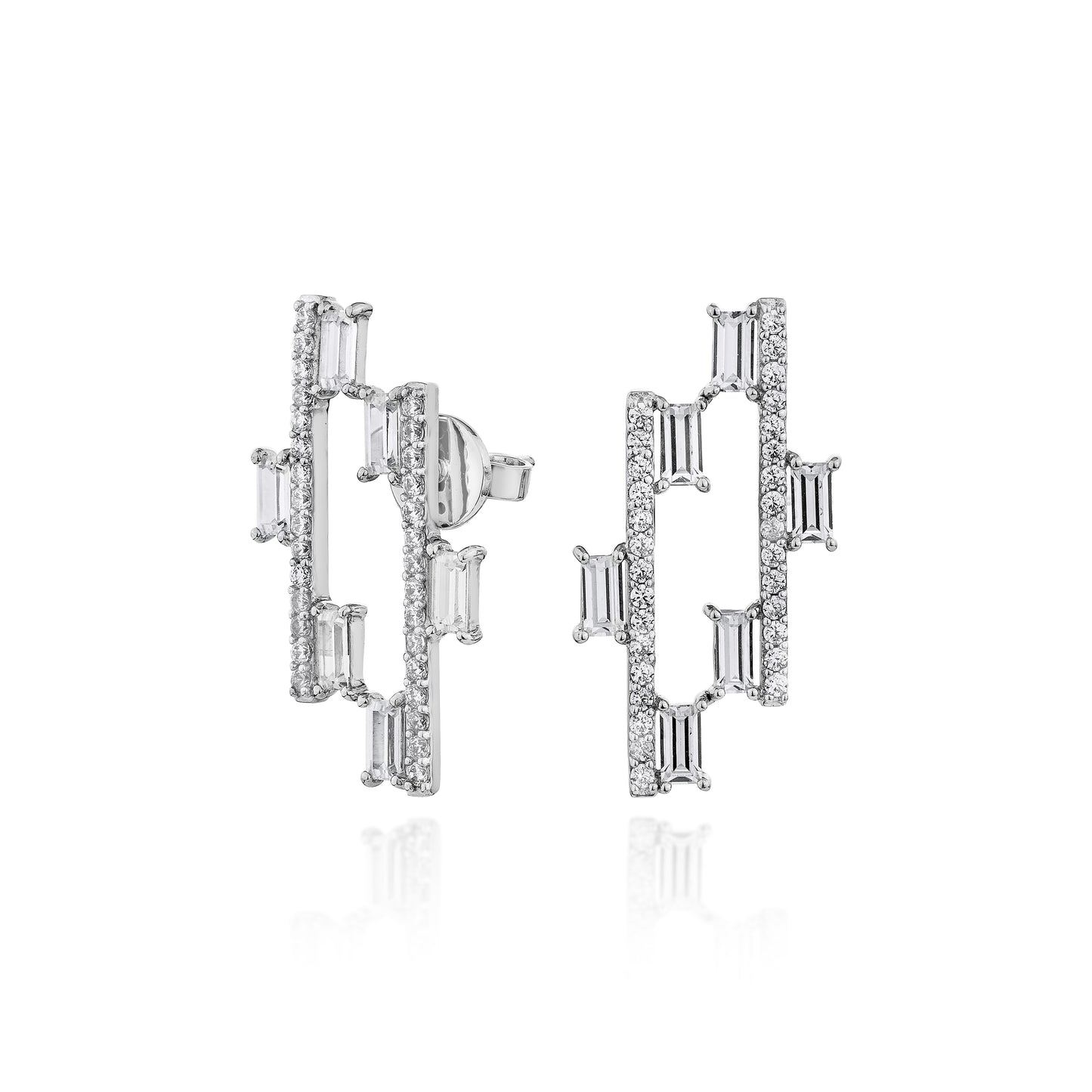 Glintz Stardust Shine Statement Earrings