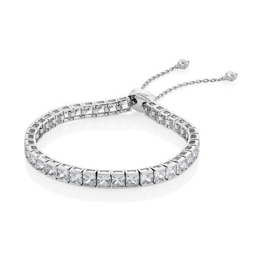 Glintz Stardust Shine Pull Bracelet Princess Cut