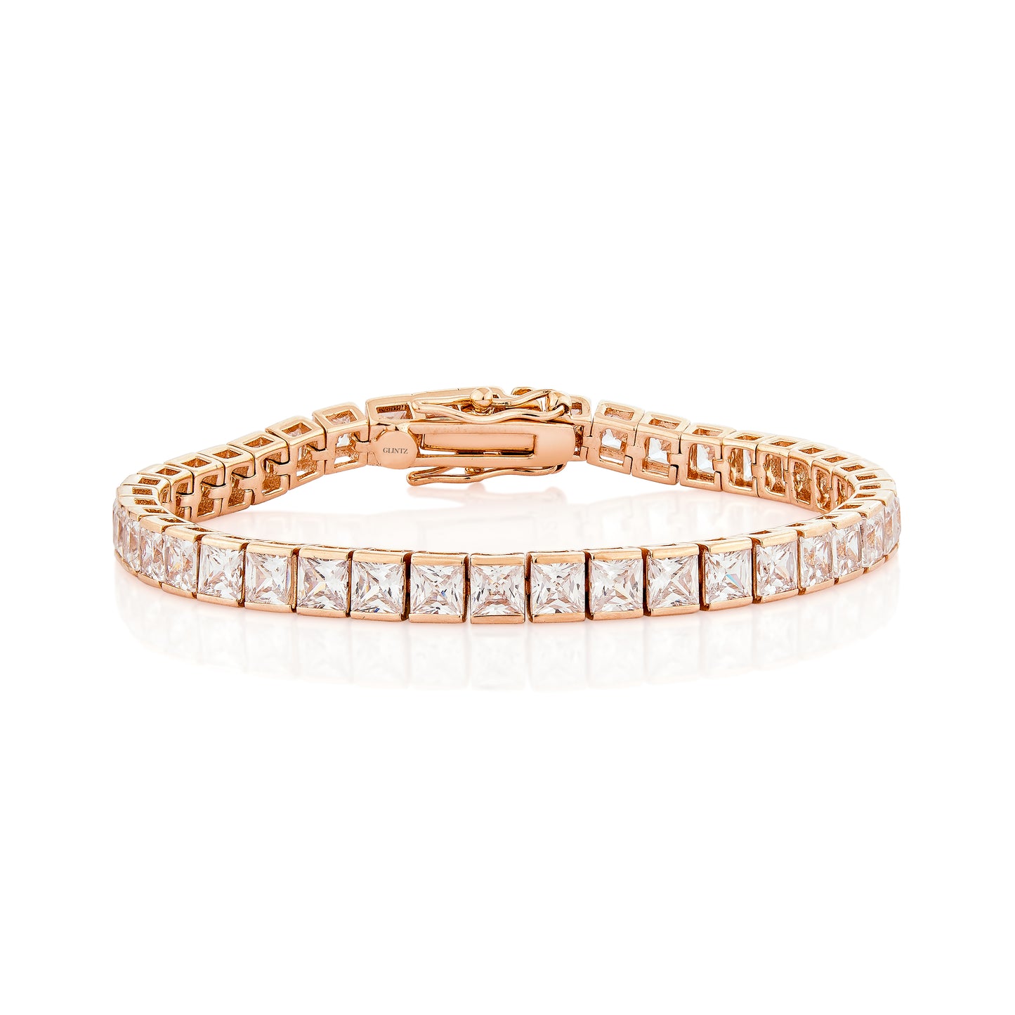 Glintz Stardust Shine Bracelet Princess Cut 4mm