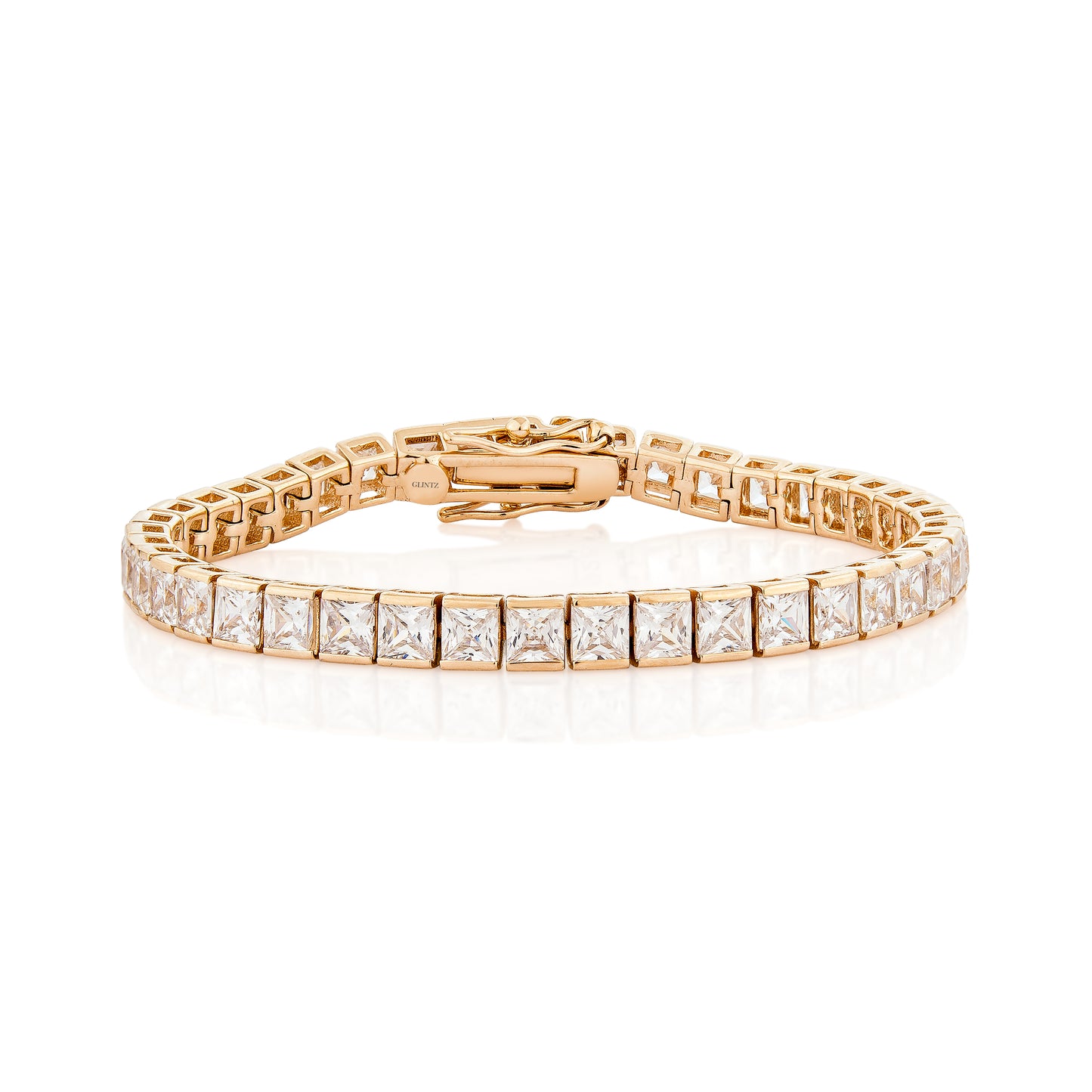 Glintz Stardust Shine Bracelet Princess Cut 4mm
