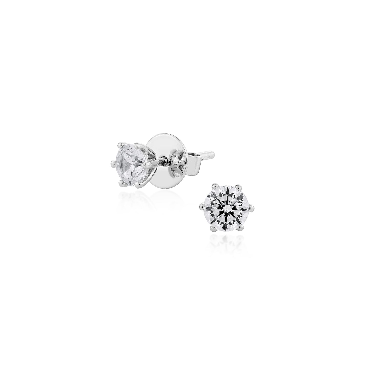 Glintz Bijoux Bisou Round Studs 3mm Earrings