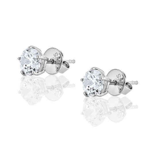 Glintz Bijoux Bisou Round Studs 5mm Earrings