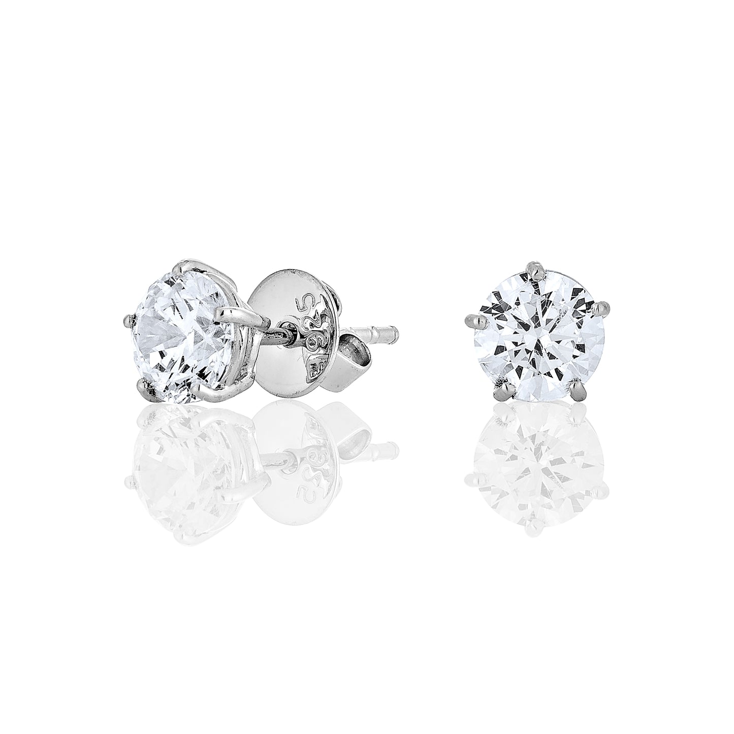 Glintz Bijoux Bisou Round Studs 5mm Earrings