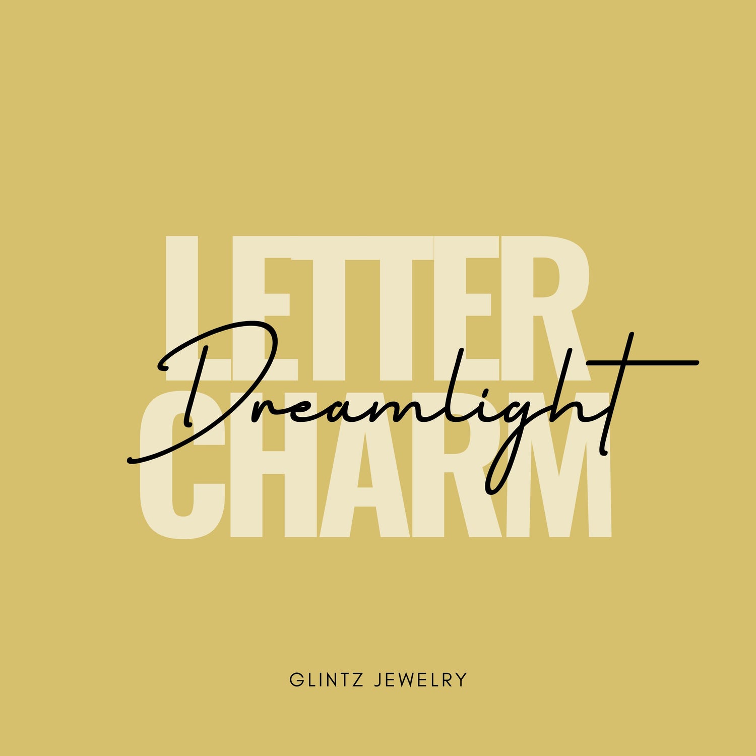 2024 Dreamlight Letter Charm