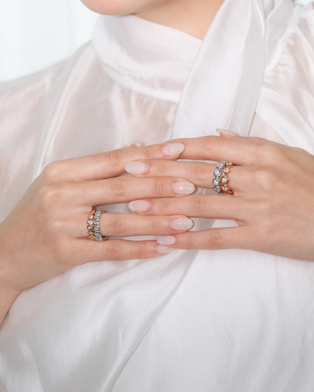 Glintz Modern Mauve Mini Ring