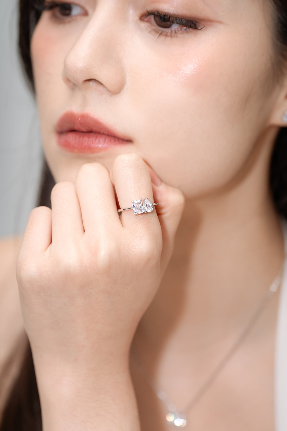 Glintz Toi et Moi Affection Ring