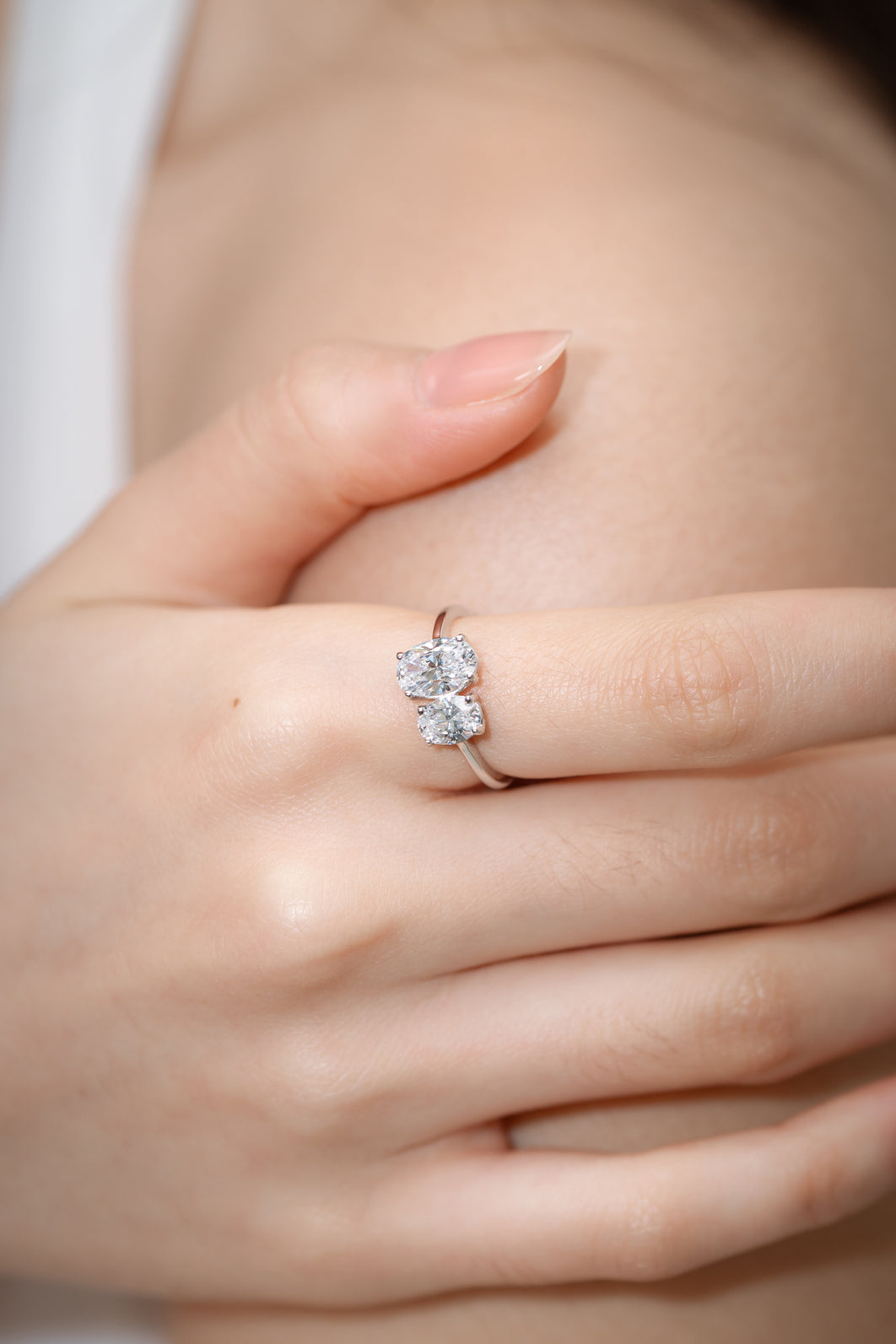 Glintz Toi et Moi Devotion Ring