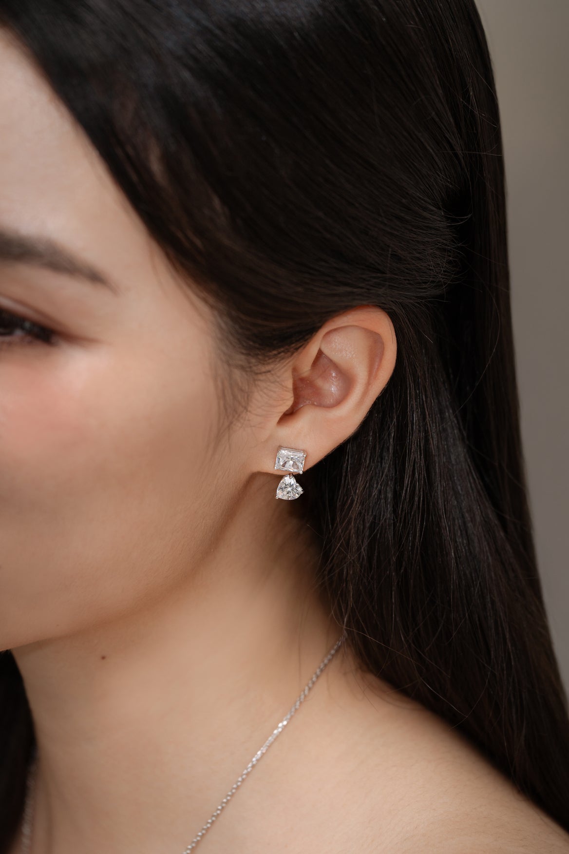 Glintz Toi Et Moi Love Earrings