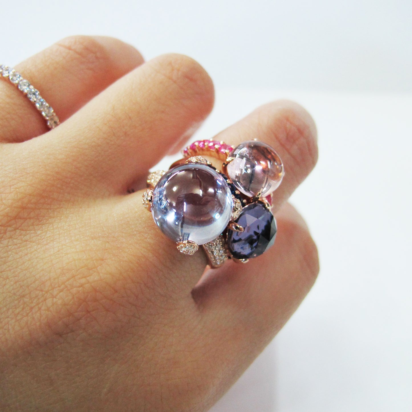 Glintz Eye Candies Big Ring