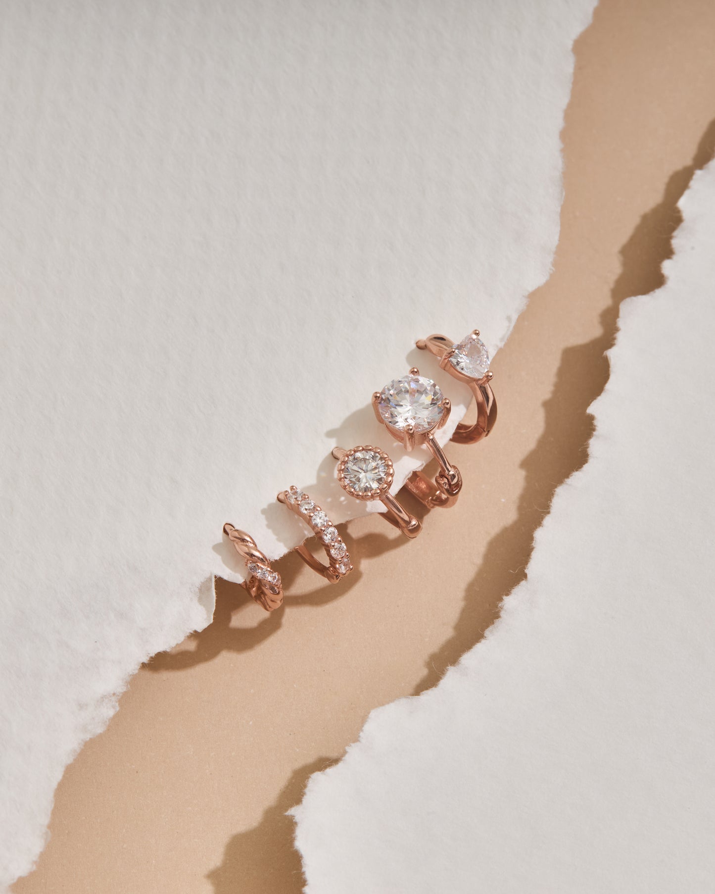 Glintz Chiclet Earrings