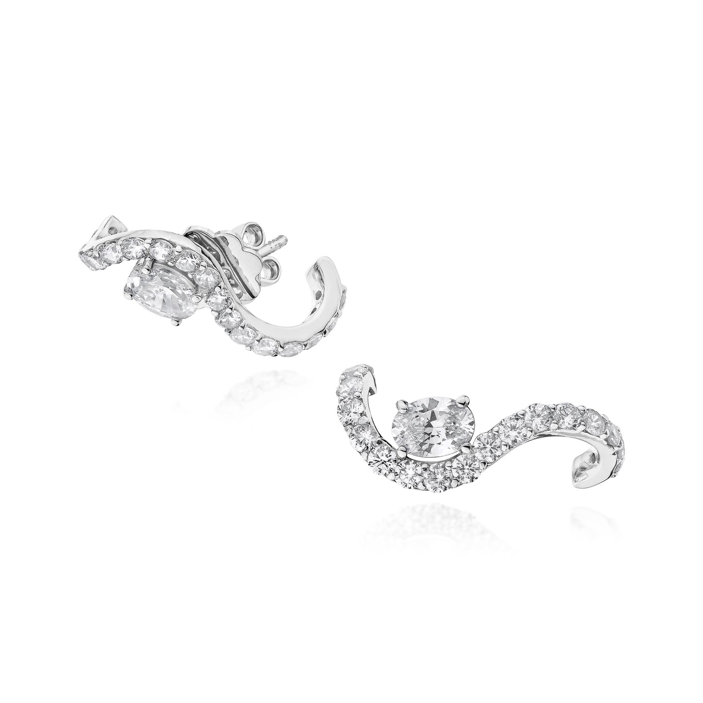 Glintz Serina Ear Climber Earrings