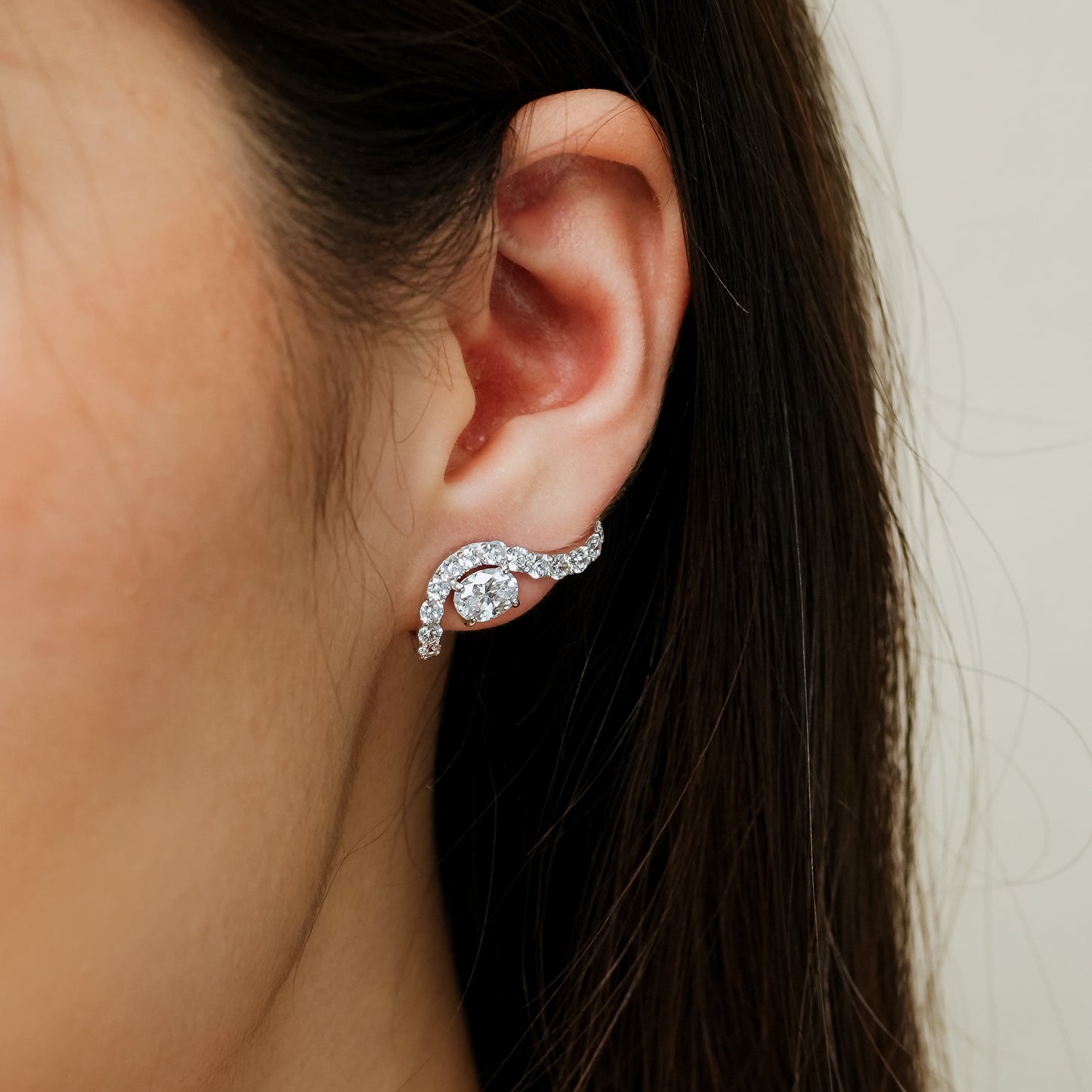 Glintz Serina Ear Climber Earrings