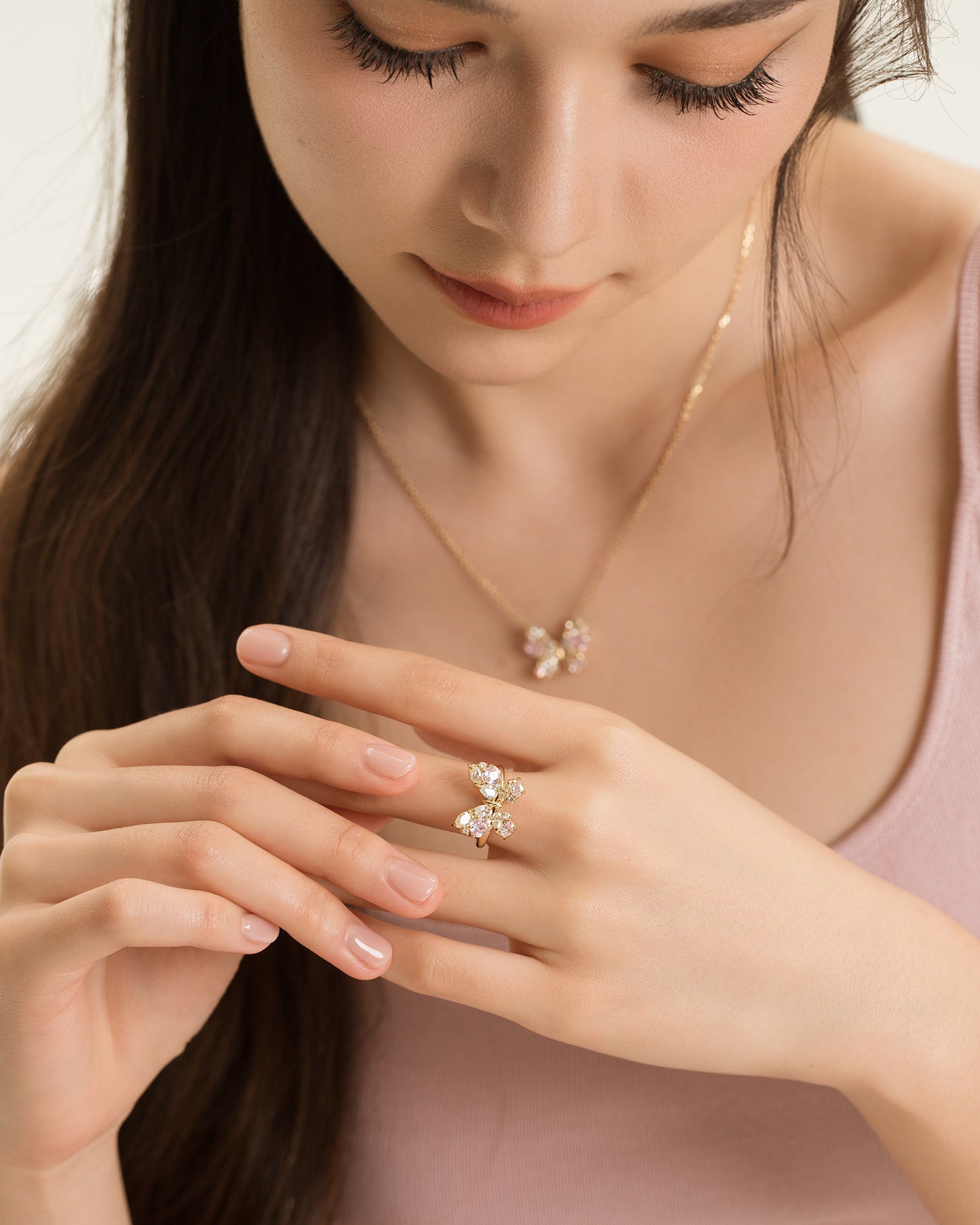 Glintz Papillon Ring