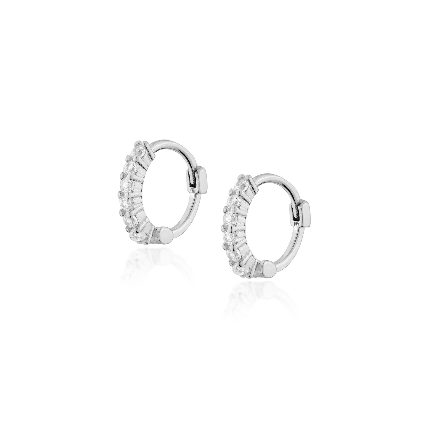 Glintz Chiclet Earrings